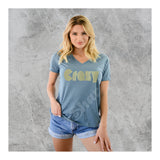 V-Neck Tee Crazy