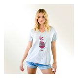 V-Neck Tee Onde Day At Time