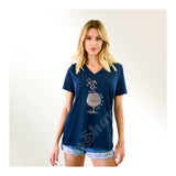 V-Neck Tee Onde Day At Time