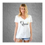 V-Neck Tee Queen