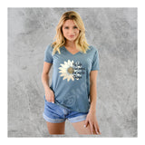 V-Neck Tee Sunflower My Life Is Not Perfect But My Life Shine